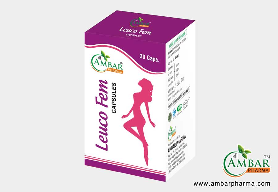Ayurvedic Herbal Leuco Fem Capsules manufacturers suppliers in Kanpur UP India