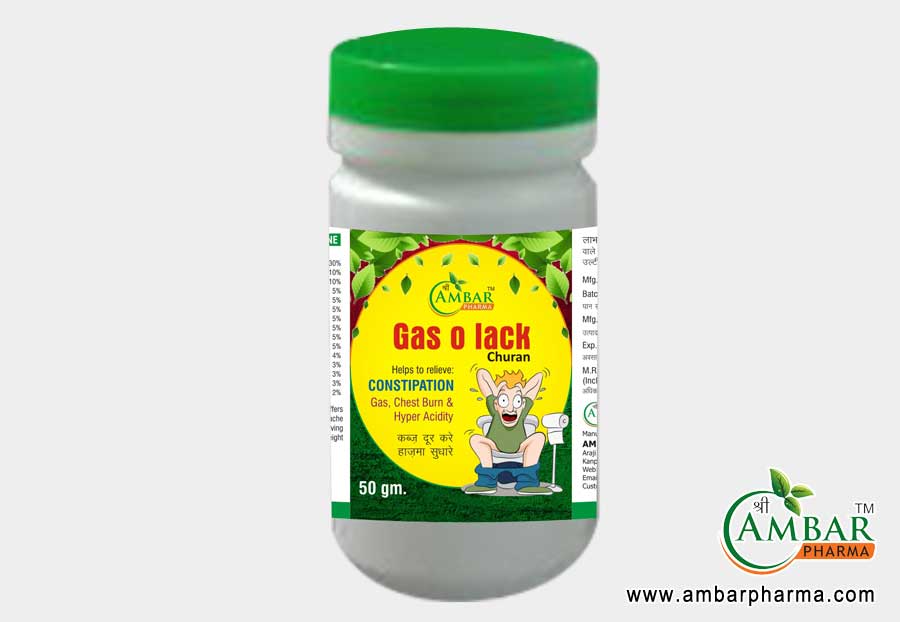 Ayurvedic Herbal Gas O Lack Churan manufacturers suppliers in Kanpur UP India