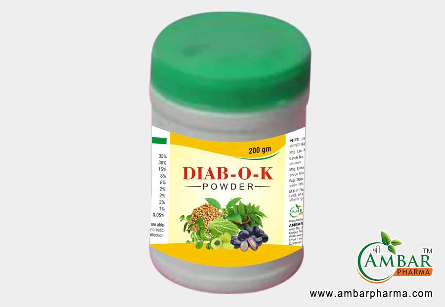 Ayurvedic Herbal Diab-O-K manufacturers suppliers in Kanpur UP India